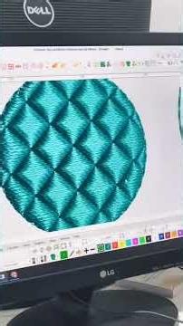 Learning how to apply Fancy Stitches (Program Split) in embroidery digitizing software! 💻✨