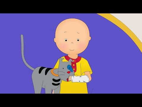 Caillou breaks a bone! | Caillou - WildBrain | Learning for Children