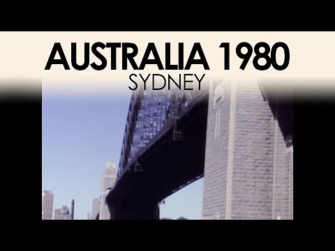 Archive footage of Sydney in the 1980s | Australia Super 8 home movie film