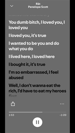 rät - Penelope Scott - #song #lyrics #spotify