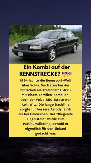Volvo 850 Estate: Der Renn-Kombi 🏁🇸🇪