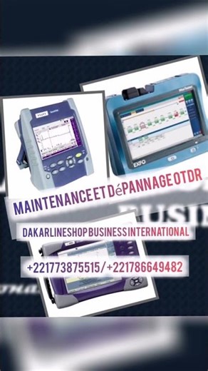 dépannage Reflectometre OTDR #dakar #phonkagressive #automobile