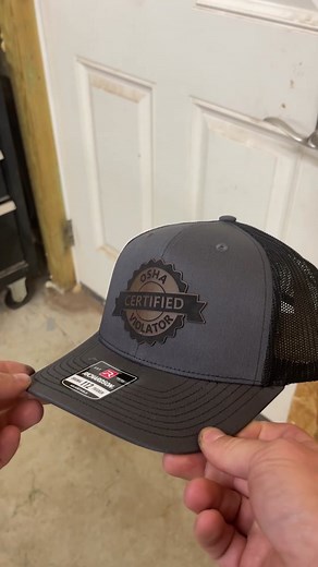 Where are my osha violators at? #hat #newhat #swag #baseballhat #funny