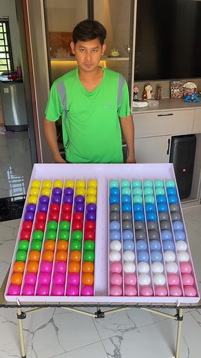 Colors Bubble Ball Sort ASMR Challenge