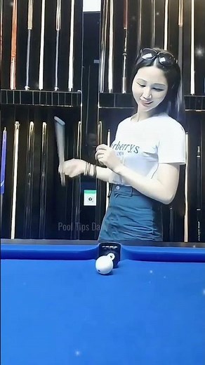 My Beautiful Sister’s Amazing Pool Skills – Watch Her Play! #billiards #pool