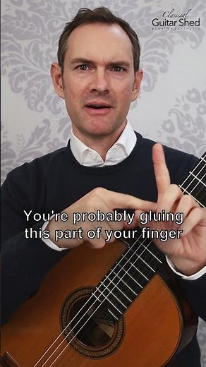 Fixing Left-Hand Guitar Mistakes #shorts #classicalguitarshed #classicalguitar #guitarlesson