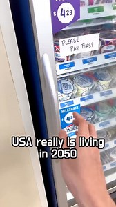 81K views · 777 reactions | Milkshake-making robot at a convenience store in USA 磻 #usa #america #mukbang | University Kitchen | Facebook