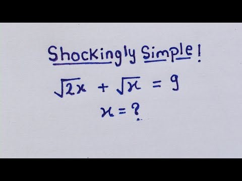 Nice Algebra Square Root Simplification Maths Olympiad Problem