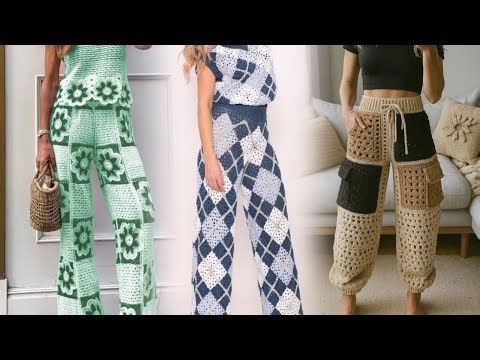 You Won't Believe These Wild Crochet Pants!