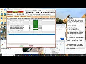 Share Tool Tạo Gmail - Cách tạo nhiều tài khoản gmail hàng loạt