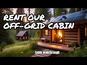 Explore our off-grid rental cabin!