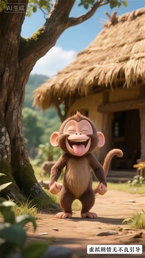 Clever monkey #cartoon #shorts