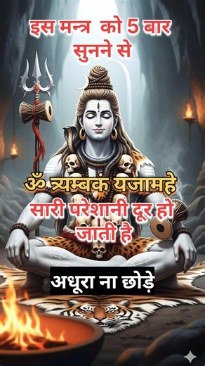 mahamrityunjay mantra 🔥 #shorts #bhaktistatus #shivmantra #gadgets