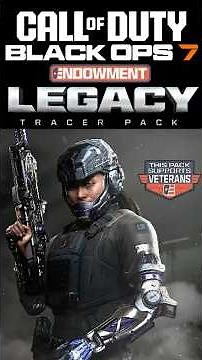 Black Ops 7 New Call of Duty Endowment Legacy Tracer Pack Bundle