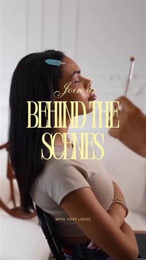 Step behind the scenes on one of our favourite brand shoots ✨  A day filled with artistry, energy, and effortless glamour (and of course, our iconic Foxy Locks extensions). Stay tuned for more behind-the-scenes magic coming soon  Tap the link in our bio to find your perfect match  | Official Foxy Locks Extensions | Facebook