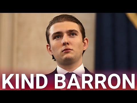 ‘Best of luck’: Barron Trump’s comments to Joe Biden on his father's inauguration day revealed