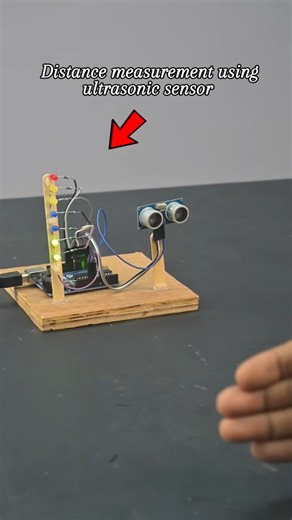 Robotics Store on Instagram: "Distance management system using ultrasonic sensor #reels #technology #viral #technology #electroniccomponents"