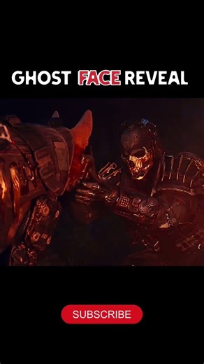 Ghost Removes His Mask #short #cod