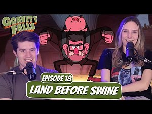 GRUNCLE STAN SAVES WADDLES! | Gravity Falls Newlyweds Reaction | Ep 18 "Land Before Swine"