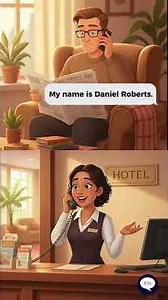 English Conversation: Making a Hotel Reservation | Simple Travel English #englishconversation