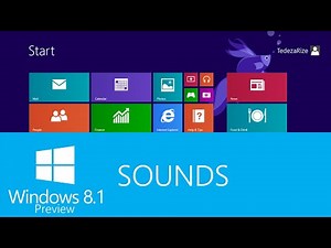 Windows 8.1 Sounds (Preview)