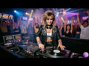 80s 90s Disco & Dance Hits 💿 Nonstop Mix italo disco