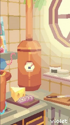 welcome to gusteau's! #pixelart #lowpoly #ratatouille #pixar