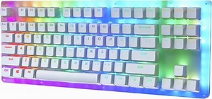 Womier K87 - Qwerty - TKL Mechanisch Gaming Toetsenbord - RGB - Gateron Red Switch -... | bol