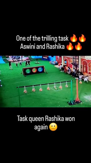 502K views · 6.3K reactions | One of the trilling and exited task of bigboss 12 Rashika won again  #instaviralreels♥️ #bigboss12 #colorskannada #facebookvoralvideo #trendingreels #bbk12 #karnaserial #karnaserial | One Nation One News | Facebook