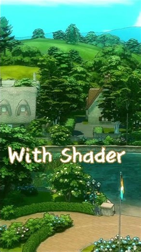 Sims 4 Gshade Preset Preview ✨💗 #shorts #sims #sims4