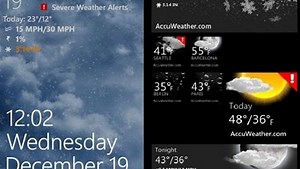 Accuweather Windows Phone 8 desteğiyle güncellendi