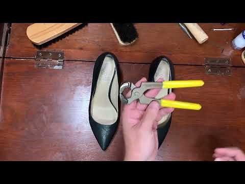How to replace high heel tips