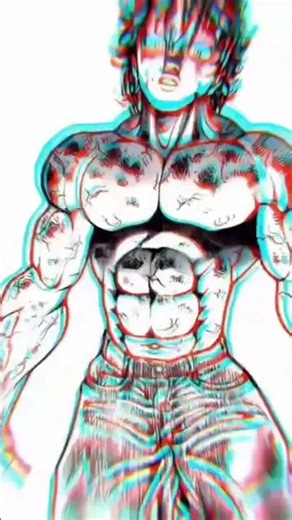 Baki##poweful##@aura 000#very powerful#Baki##anime