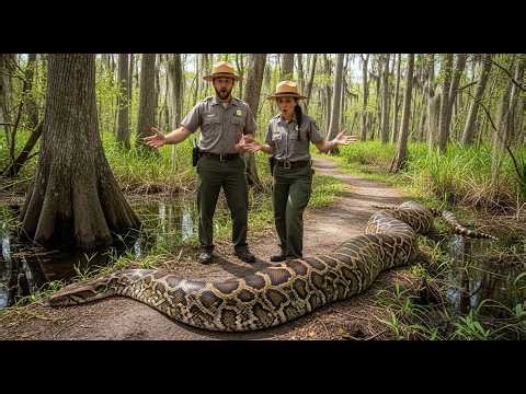 Python Eats Full-Grown Deer in the Everglades… But the Real Shock Came After