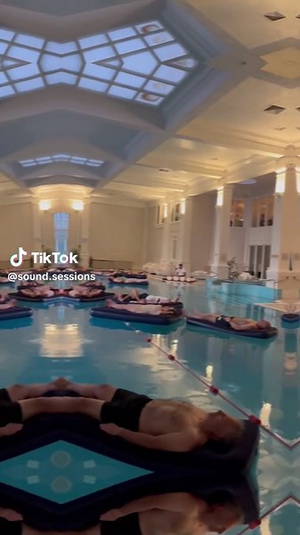 Experience a Floating Sound Bath for Relaxation