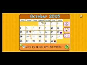 Starfall calendars: October, 18, 2025