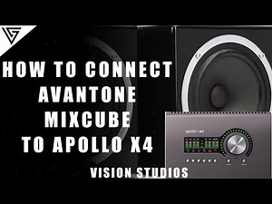 How To Connect Avantone Mixcube To Apollo X4