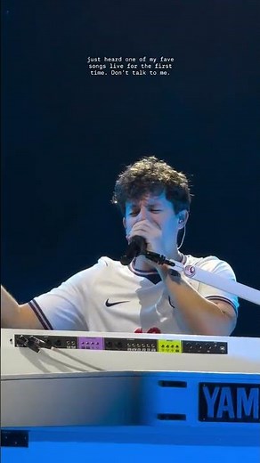 Charlie Puth performing "Cheating on You" at Whatever’s Clever tour in London | July 14, 2026