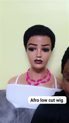 #custommade #short #afro #wigs afro glueless wig 2500ksh | Matara Ivy Kwamboka