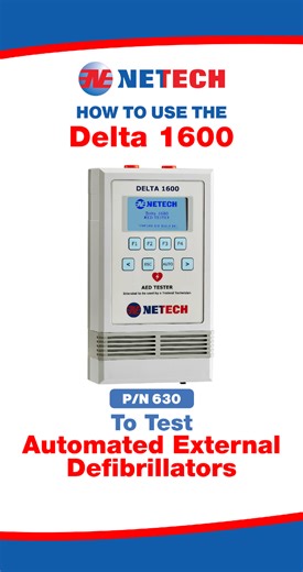 AEDs save lives — but only if they’re tested and ready. In this video, we walk through how to use the Delta 1600 AED Tester to verify energy delivery and device performance on an AED. Simple. Accurate. No guesswork. Because when seconds matter, assumptions aren’t good enough. 🔗 Learn more at www.netechbiomedical.com #AEDTesting #BiomedicalEngineering #HTM #MedicalDeviceSafety | Netech