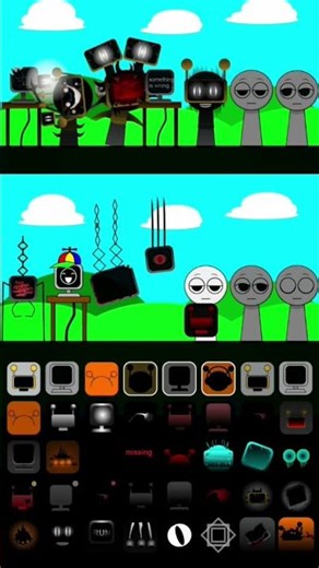 Incredibox song🔥Mr. Fun Computer 🖥 vs Fun Bot🤖 Battle song🎹🎵 #incredibox #viralshort #sprunki #oc