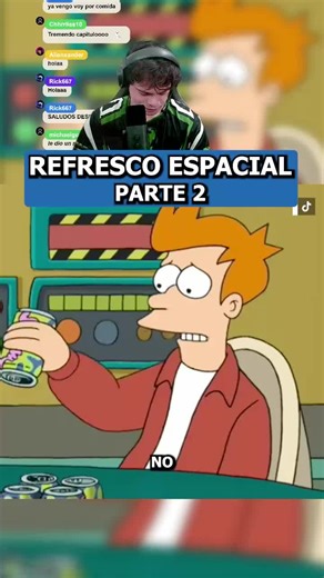 Yo también tengo la suerte de Fry, jaja 😂🤦 #Futurama #RefrescoEspacial #Parte2 #HumorAnimado #SciFiComedy