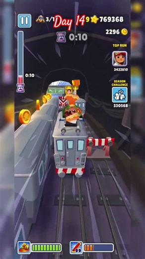 Day 14/200 Subway surfers Gameplay |#subwaysurfers #shorts #shortsfeed #viral