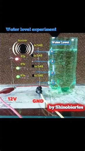 water level experience #experiment #experience #physics