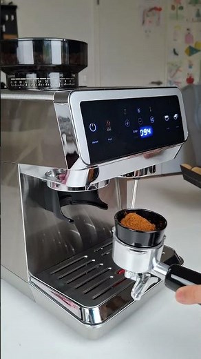 AMZCHEF Espresso Machine Review ☕ Built-In Grinder Test 🔥