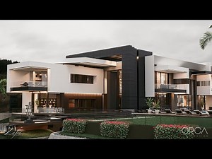 Incredible Contemporary Home with Underground Car Showroom by ORCA Design & Zafra Arquitectos