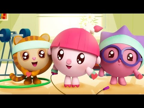 Малышарики — Утренняя зарядка с Малышариками! 🤸 — Лучшие серии | Сборник серий про гимнастику