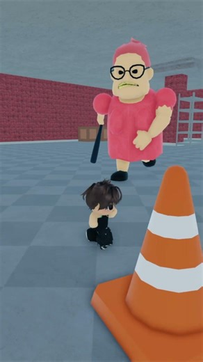 barra's granny house obby escape #roblox #shorts