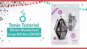 23 reactions | Jodie Johnson takes you through step by step on how to build this amazing Winter Wonderland Bauble Die Set - 2612E. Join Jodie Johnson on @Create & Craft TV from 8am the 14th of June to get your hands on this die set! Set Includes 27 dies – a base die for creating the beautifully shaped, gift box and 26 further dies to create wonderfully decorative side panels and base designs. Dies for creating all of these elegant panels and bases are included! | Tonic Studios | Facebook