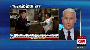 69K views · 1.1K reactions | "Oh my God! Holy Moly - what a coinkydink!" On the #Ridiculist, Anderson Cooper pokes fun at President Trump's "show-and-tell style" appearance on Fox News, in the process referencing everything from the existence of Big Foot, to a 174 mph sneeze. https://cnn.it/2Eu7ZCi | Anderson Cooper 360 | Facebook